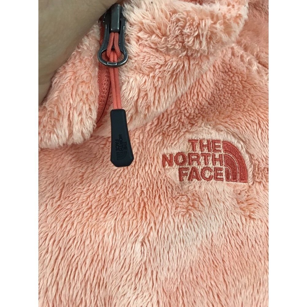 The North Face Osito 2 Full Zip Fleece Jacket Frosted Orange Coral Womens M READ - Picture 3 of 12